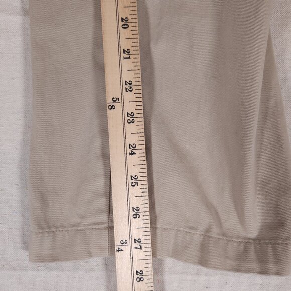 Nautica Classic Fit The Deck Pant Straight Leg Khaki Pants 38x30 RUNS SMALL - Picture 5 of 16
